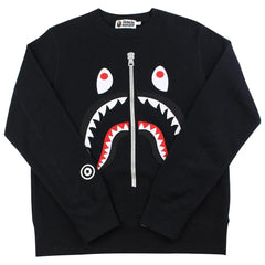 Bape Black Shark Face Crewneck