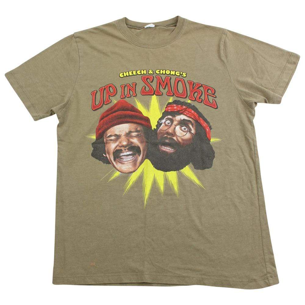 Cheech _ Chong_s Up In Smoke Tee Olive - SaruGeneral