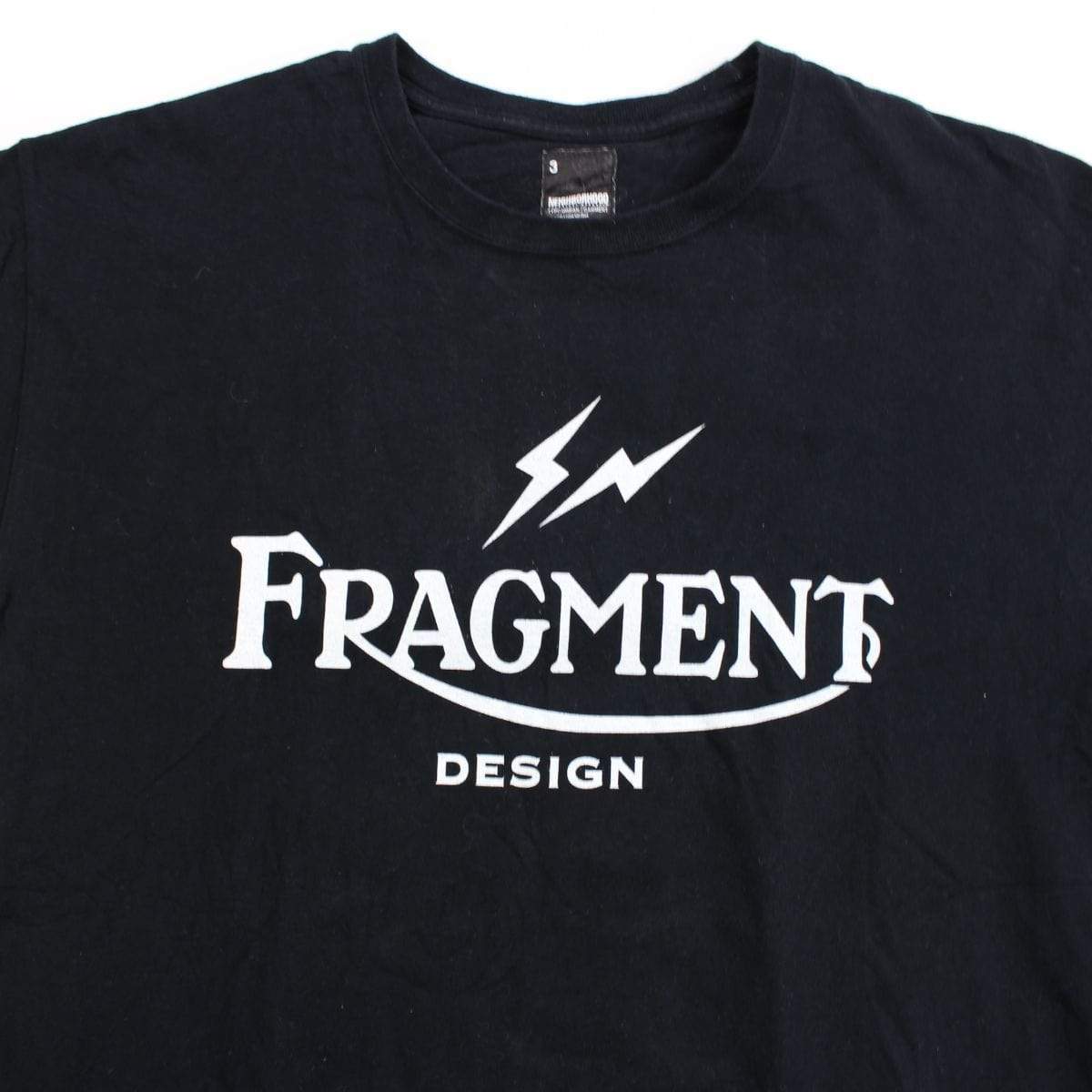 Fragment Design x Neighborhood Logo Tee Black - SaruGeneral