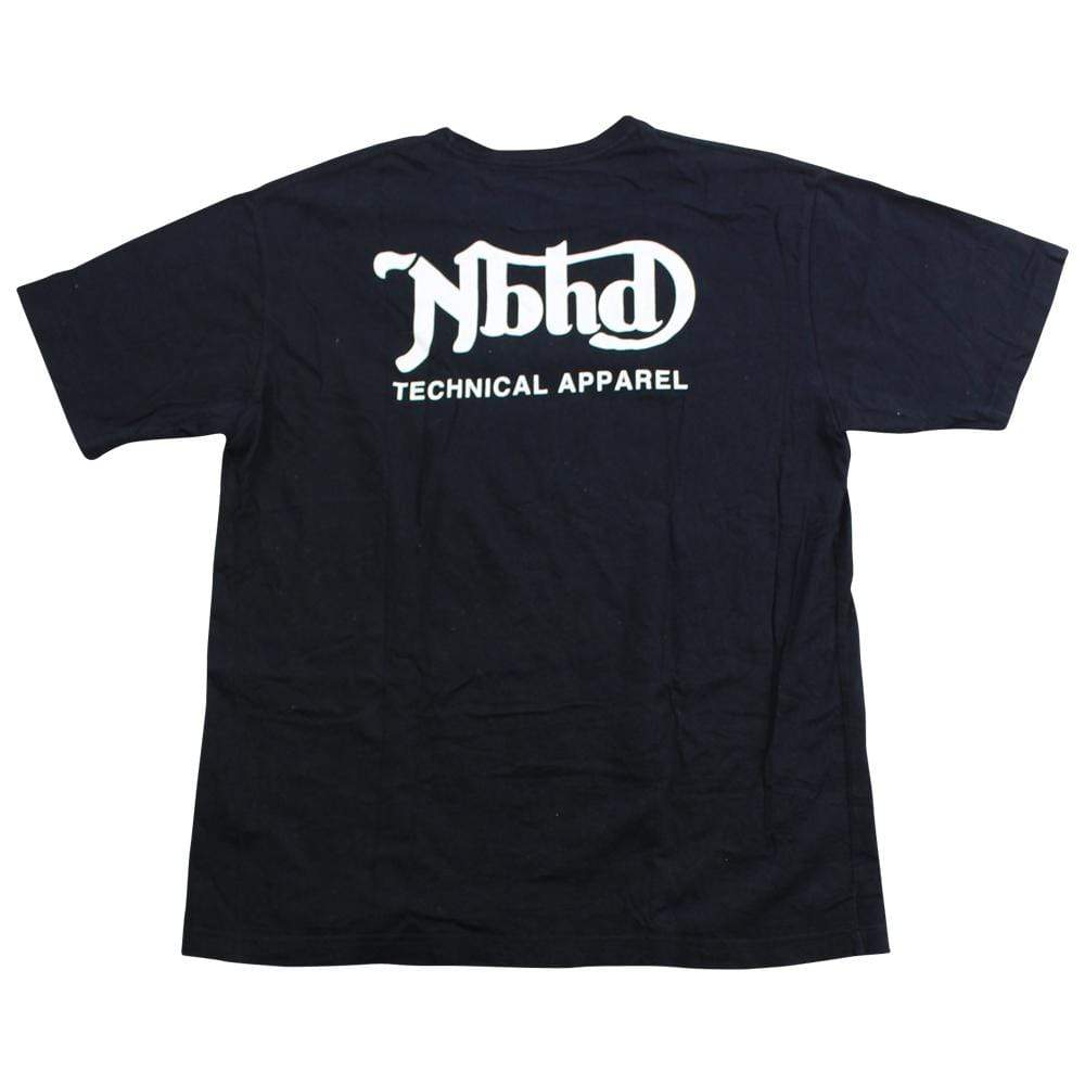 Fragment Design x Neighborhood Logo Tee Black - SaruGeneral