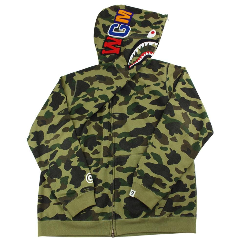 Bape 1st green camo shark - SaruGeneral