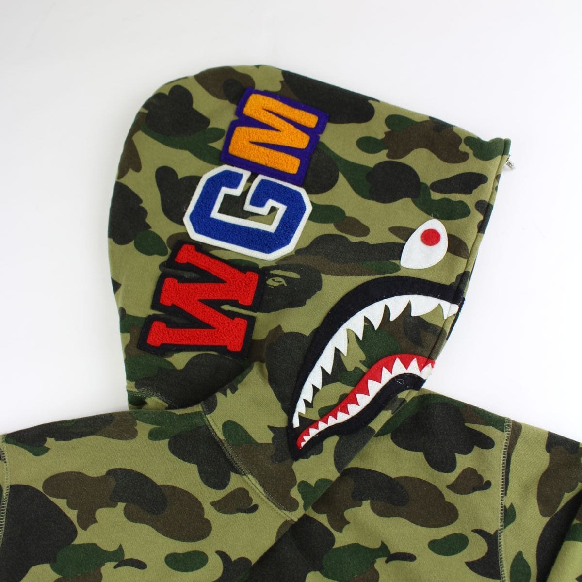 Bape 1st green camo shark - SaruGeneral