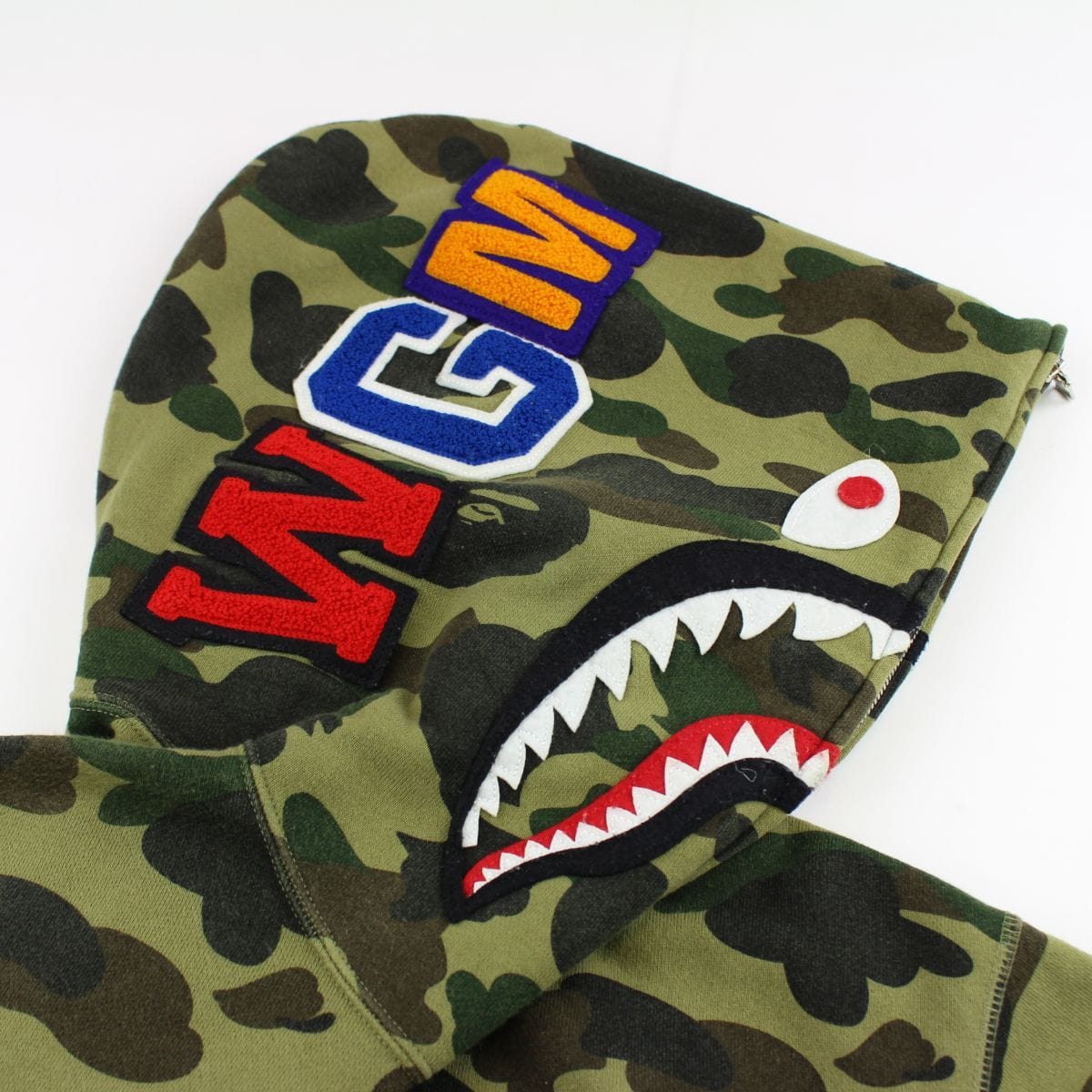 Bape 1st green camo shark - SaruGeneral