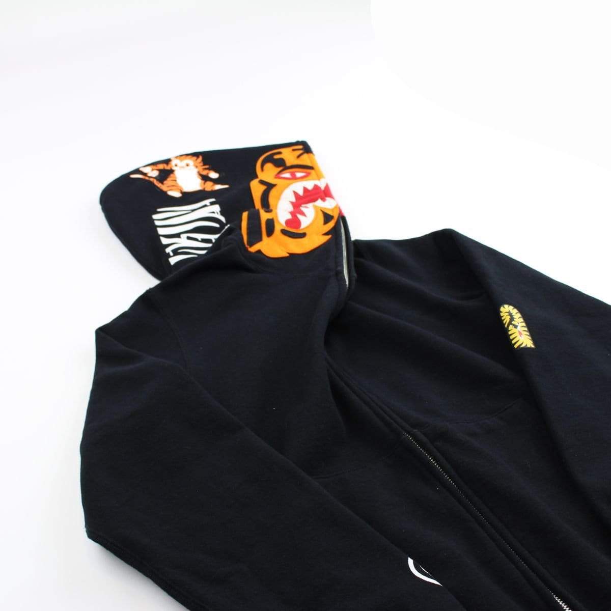 Bape Tiger Hoodie Black - SaruGeneral