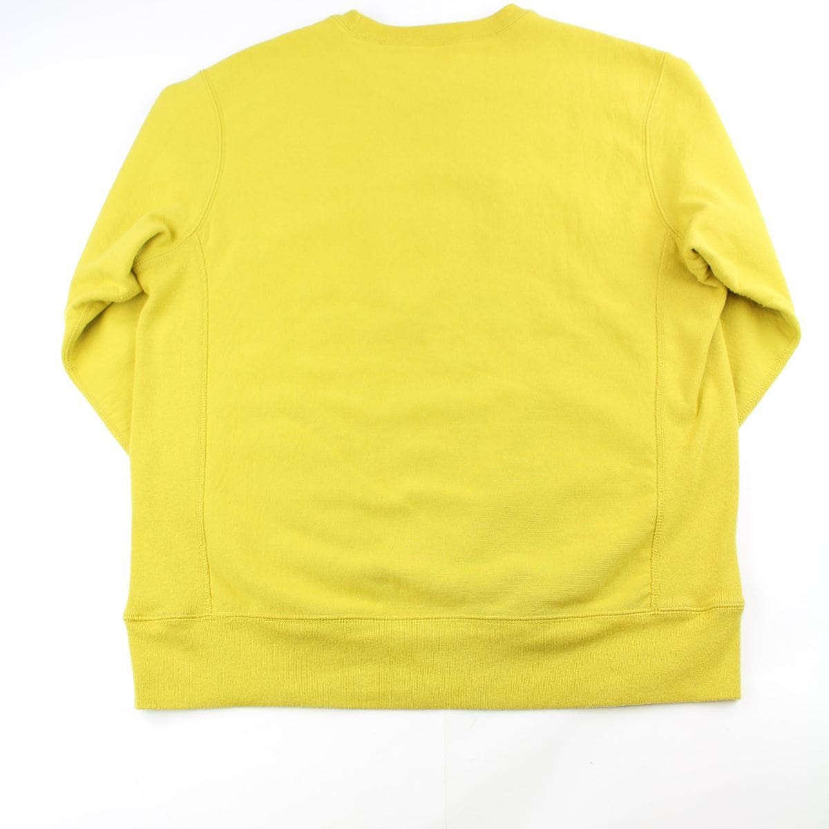 supreme mustard box logo crewneck - SaruGeneral