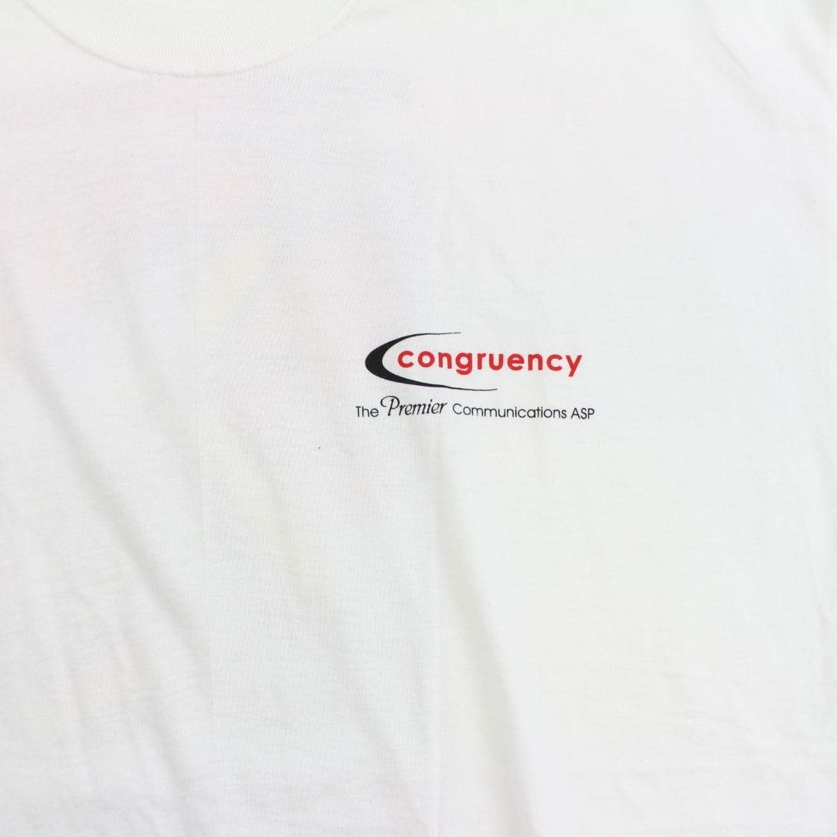 Congruency Graphic Tee White - SaruGeneral