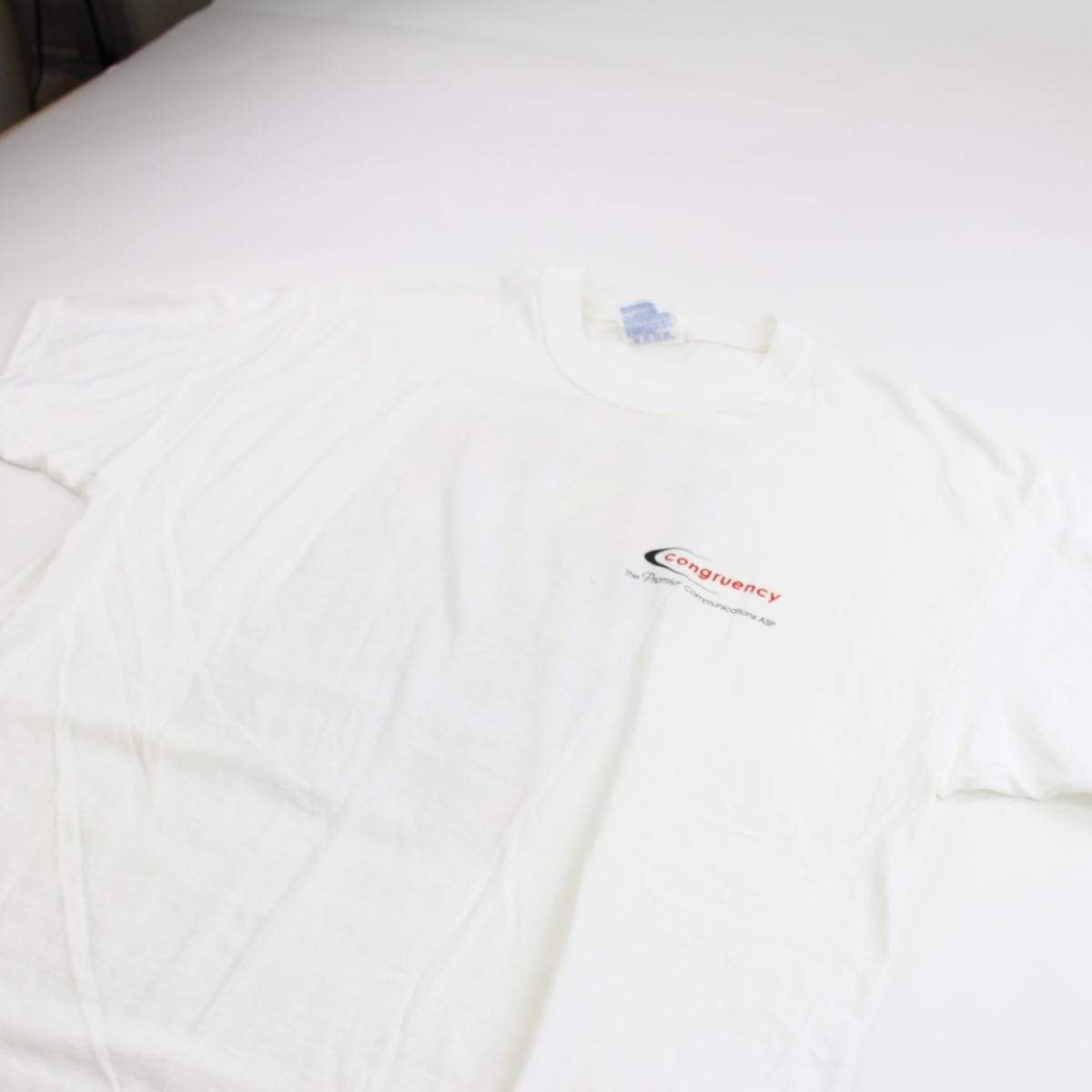 Congruency Graphic Tee White - SaruGeneral