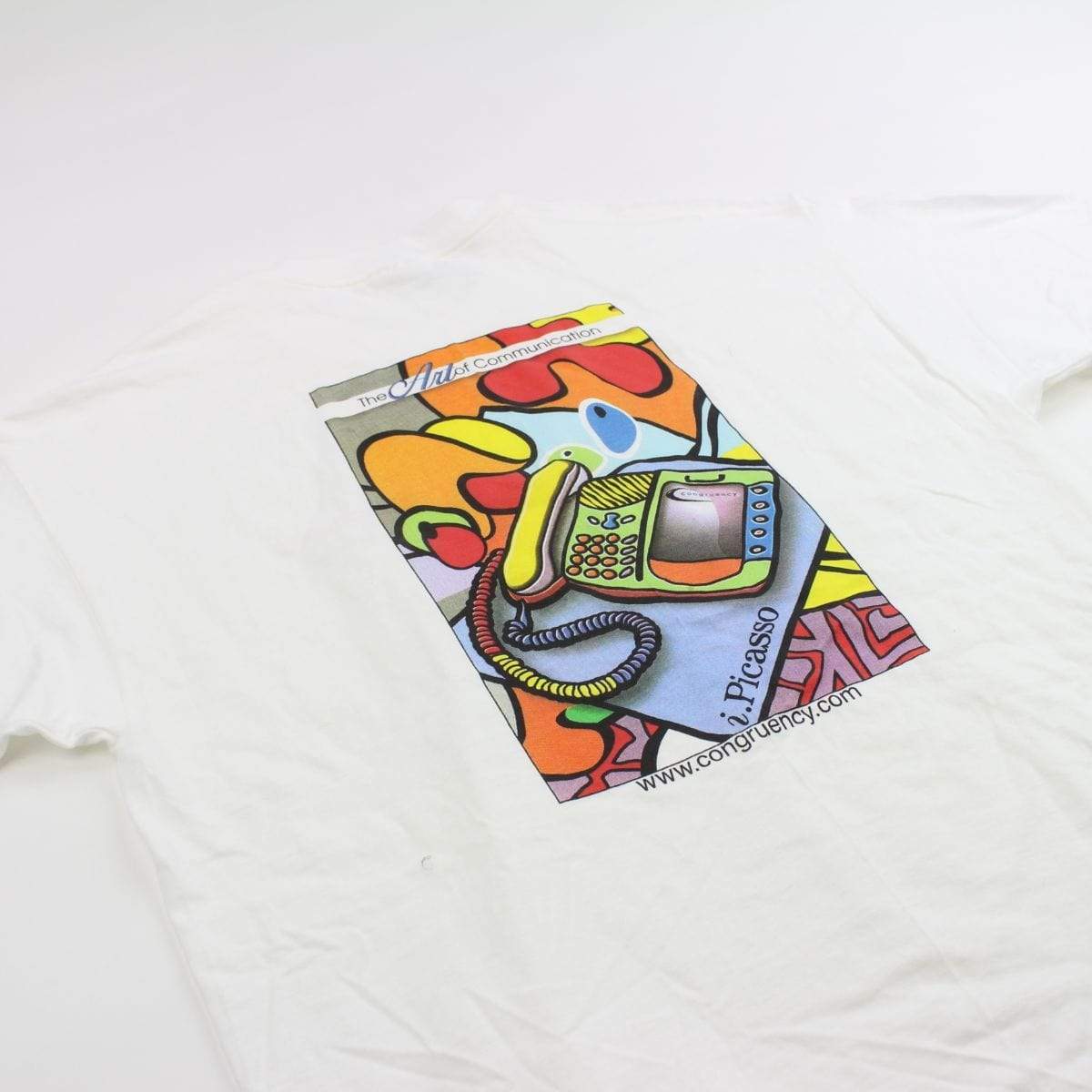 Congruency Graphic Tee White - SaruGeneral