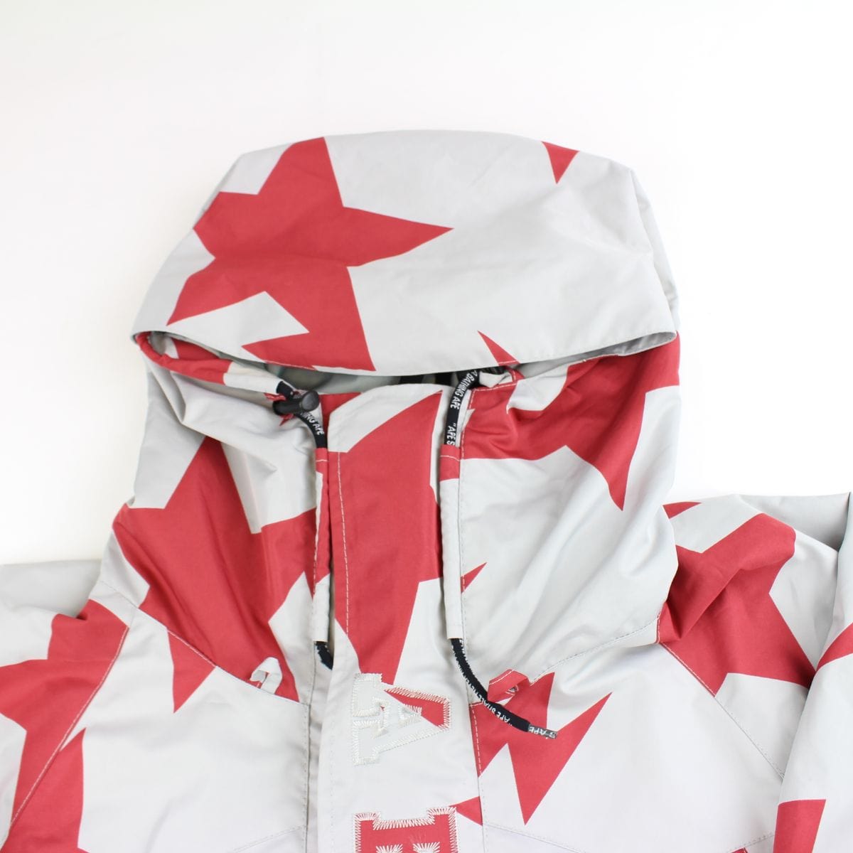 Bapesta snowboard jacket red grey - SaruGeneral