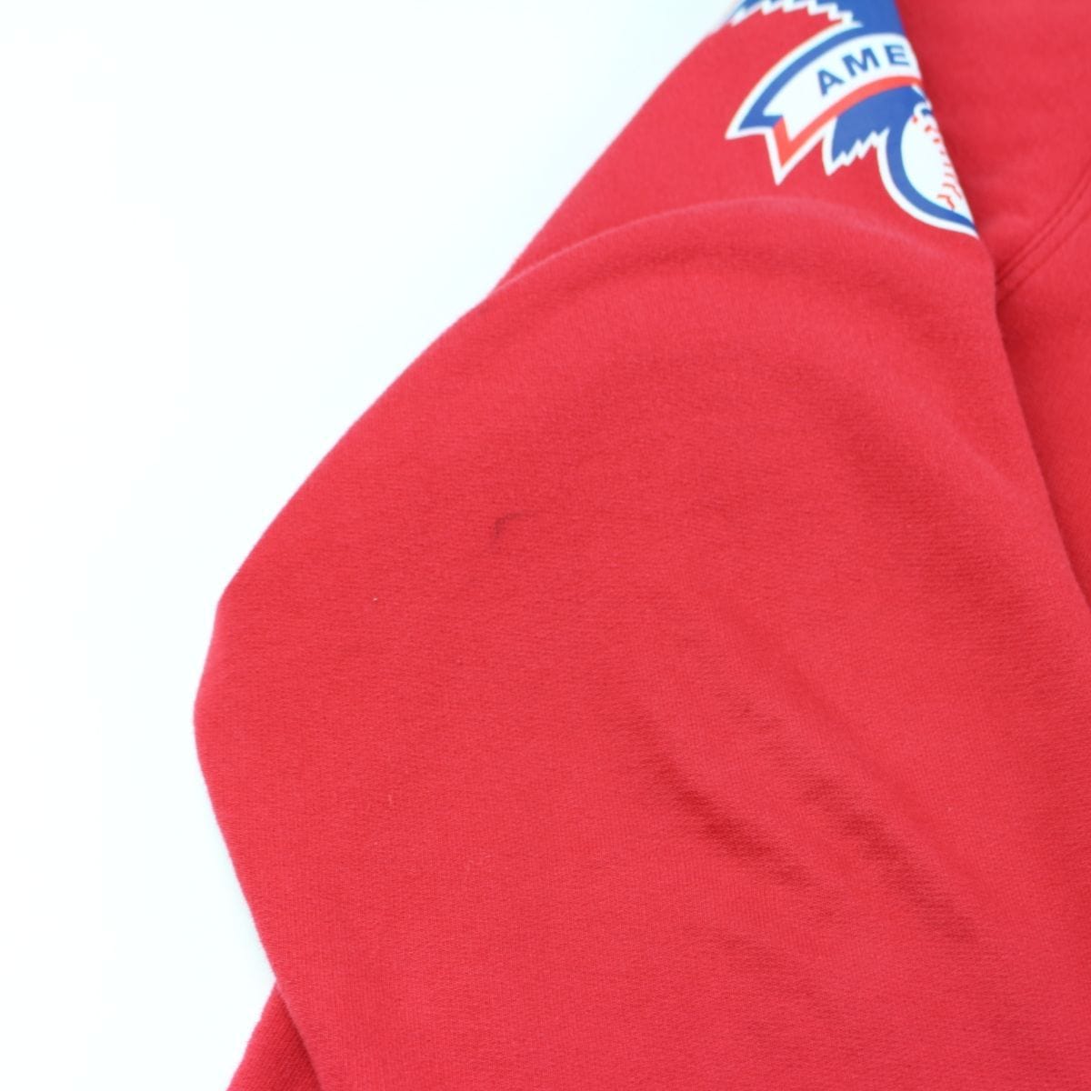 supreme x new york yankees hoodie red 2015 - SaruGeneral