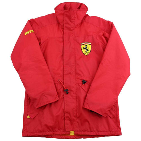 Ferrari Logo Coat Red