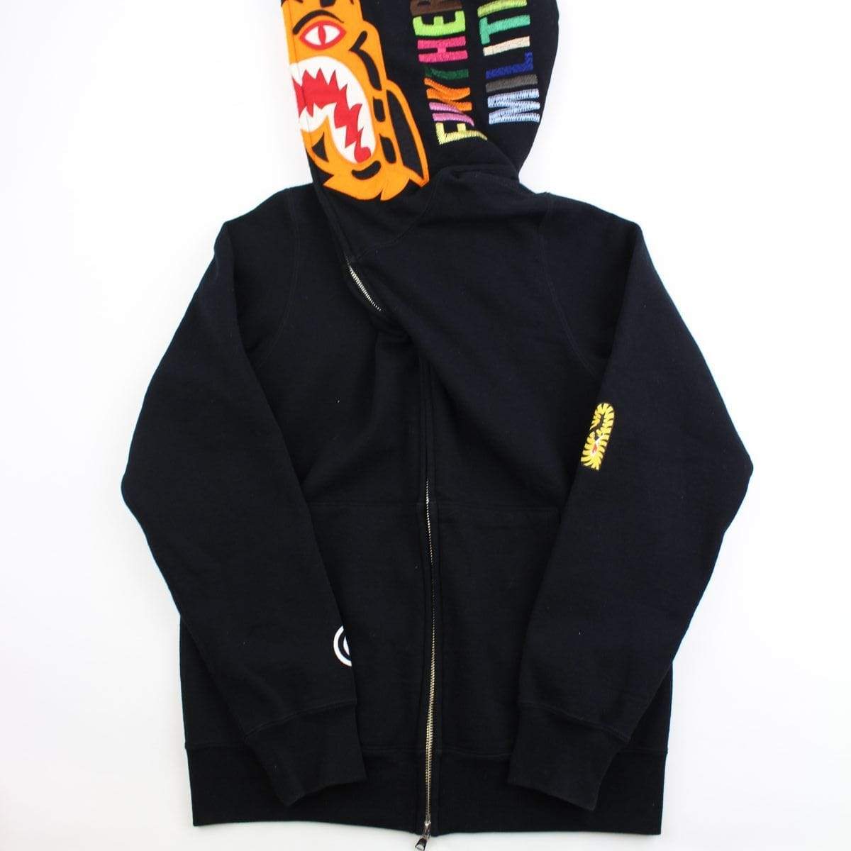 Bape Tiger Hoodie Black - SaruGeneral