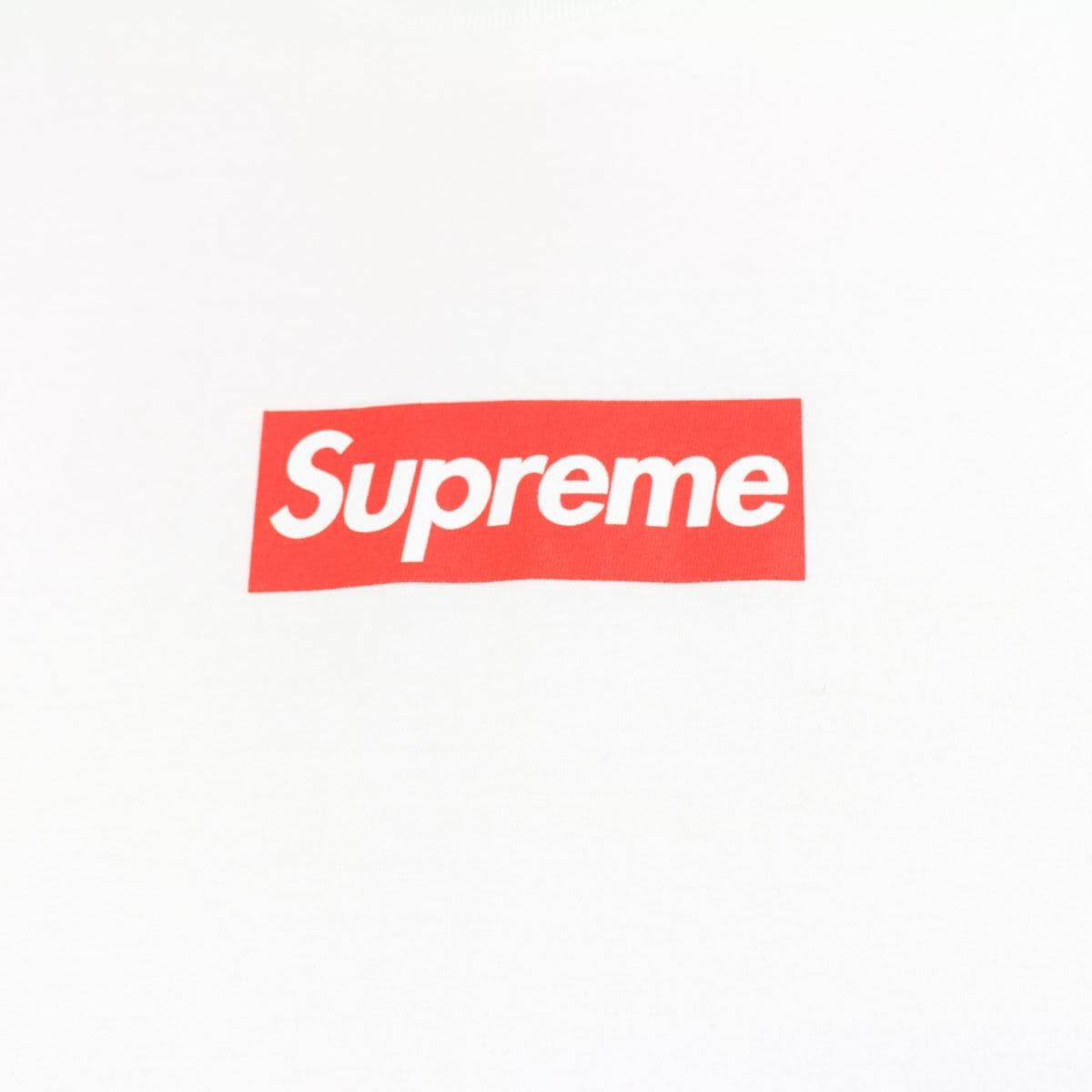 supreme 20th anniversary box logo tee white 2014 – SARUGENERAL
