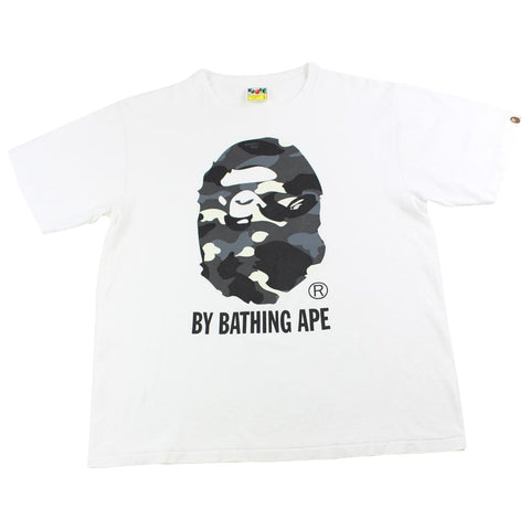 Bape Big Ape City Camo Tee White