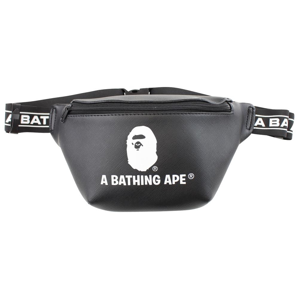 Bape Black big ape hip bag - SaruGeneral