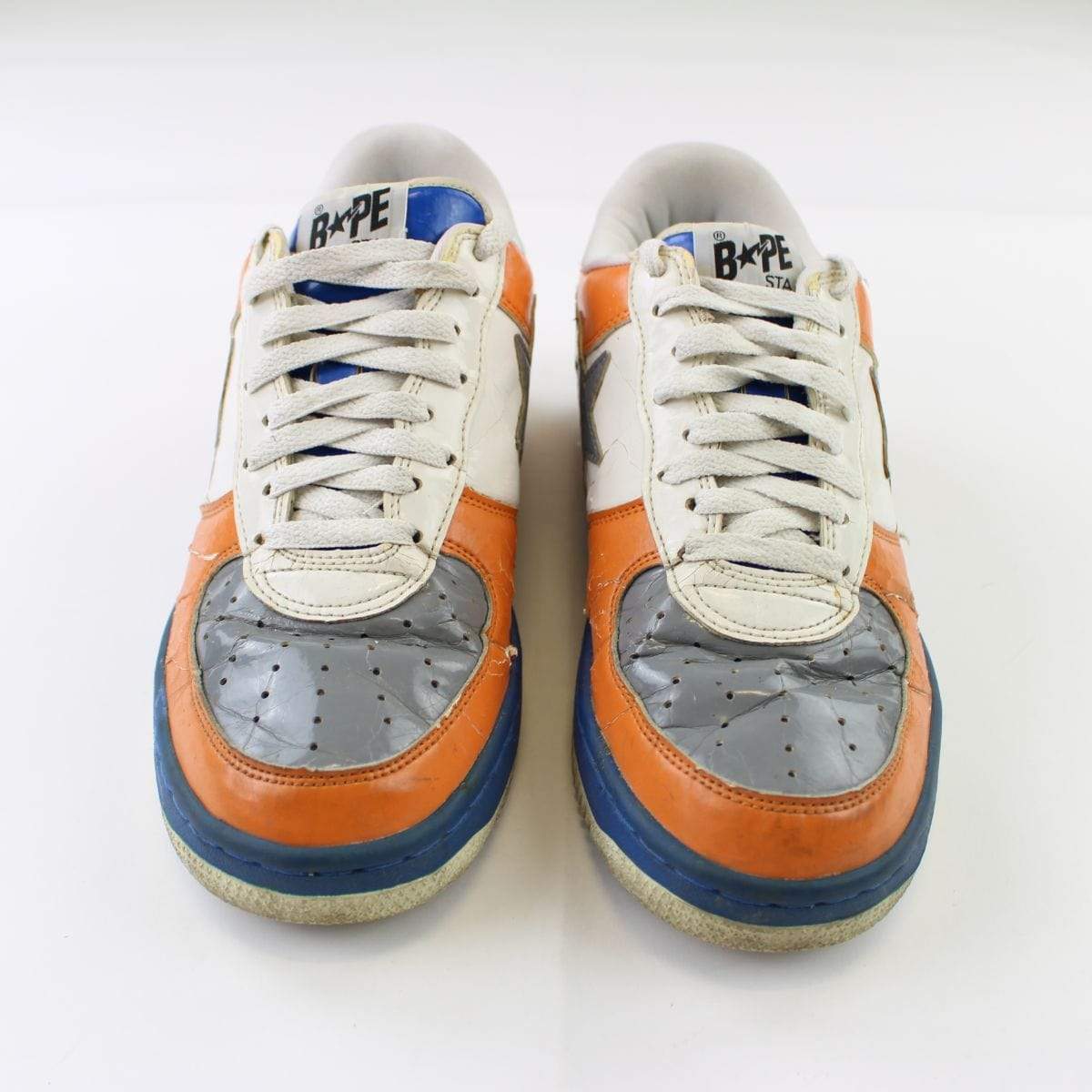 Bapesta Orange & Royal Blue - SaruGeneral