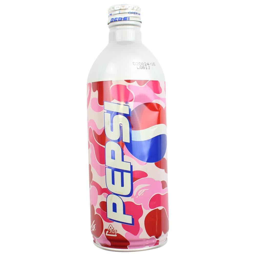 Bape Pepsi ABC Pink Camo Bottle - SaruGeneral