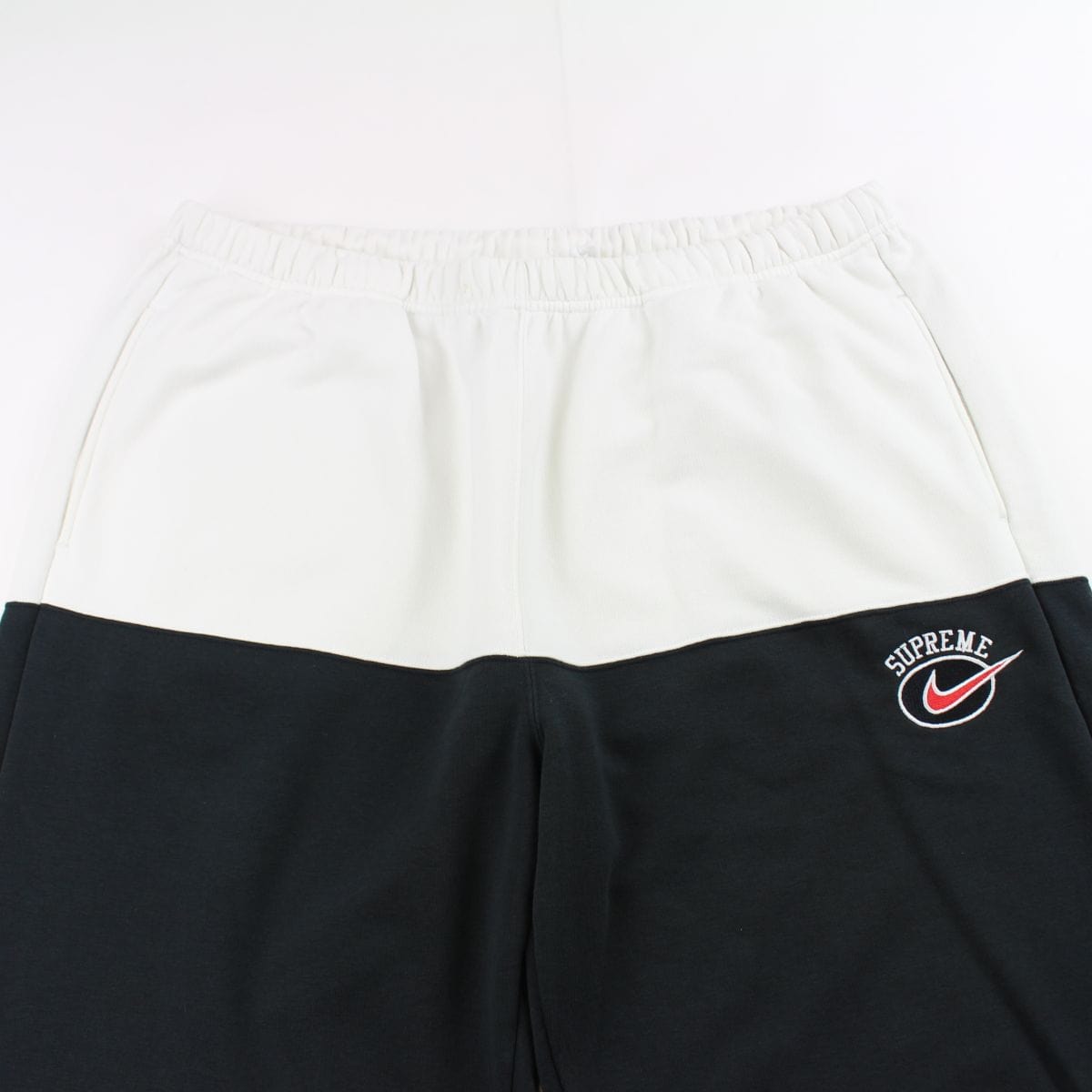 supreme nike stripe sweatpants