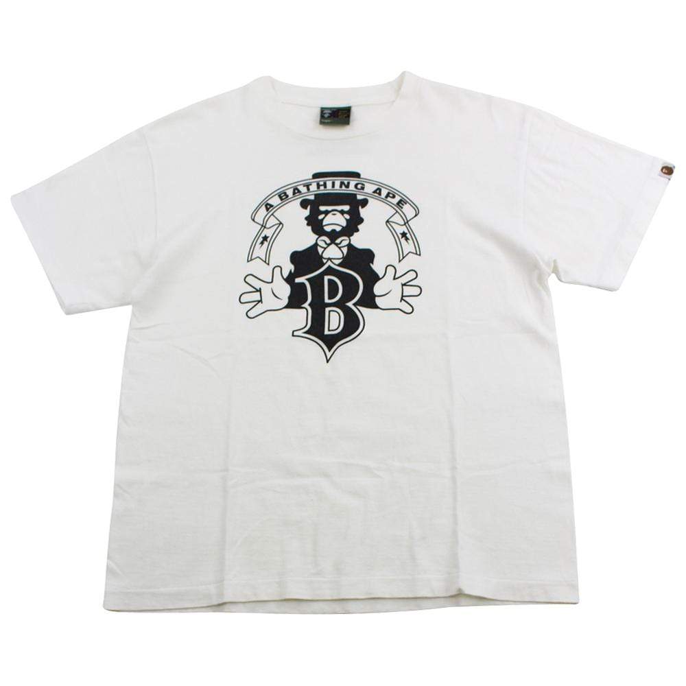 Bape Magician Ape Tee White - SaruGeneral