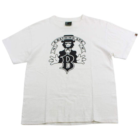 Bape Magician Ape Tee White