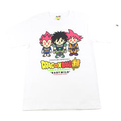 Bape x DBZ Three Figure Tee White 2020