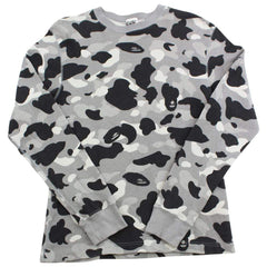 Bape Gris Camo Waffle LS