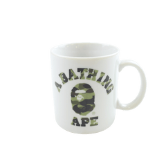 Bape 1st yellow camo College Logo Mug