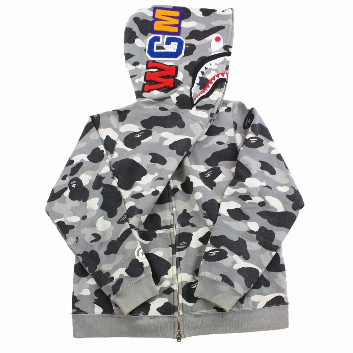 Bape Grey Camo Shark - SaruGeneral