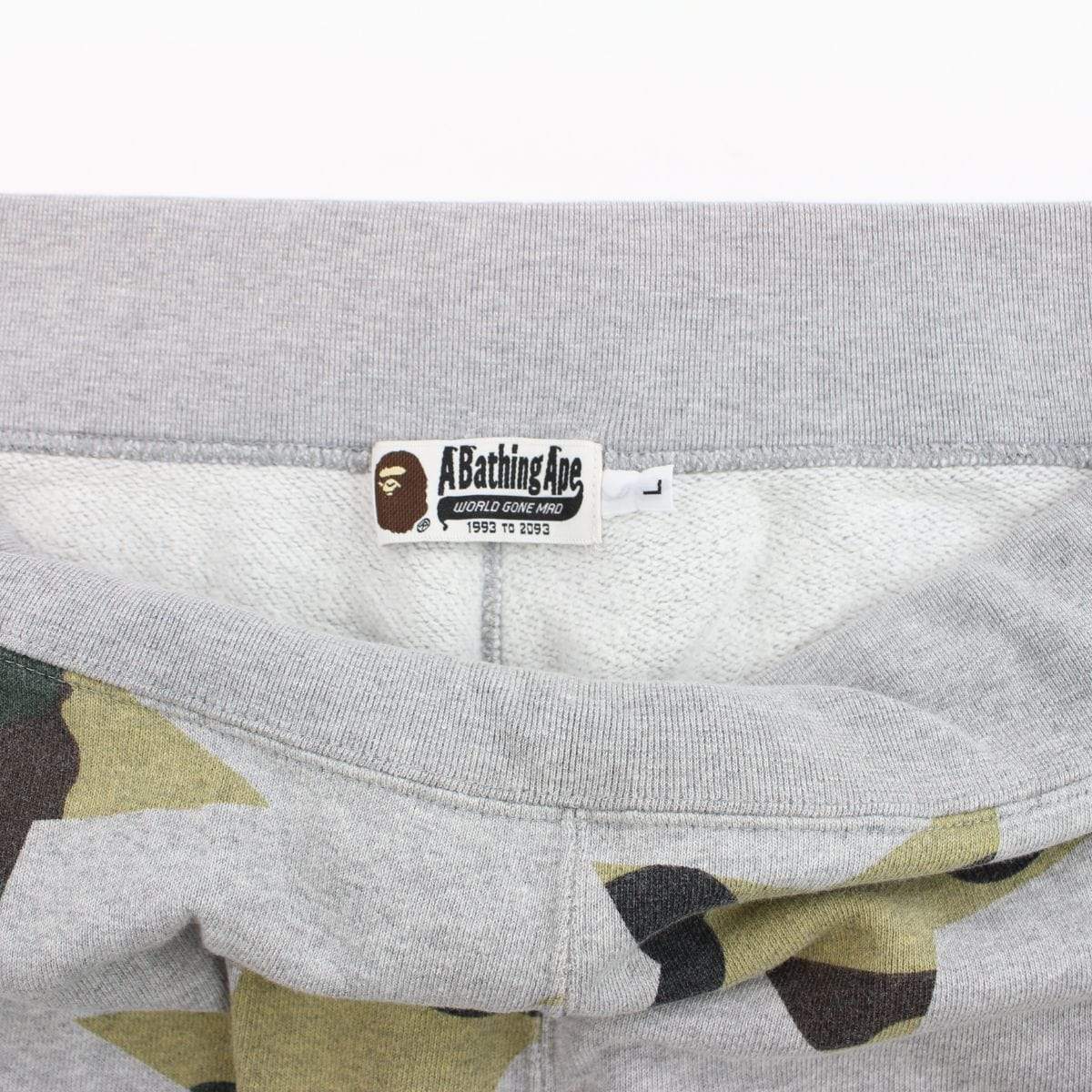 Bapesta Allover Green Camo pants Grey - SaruGeneral