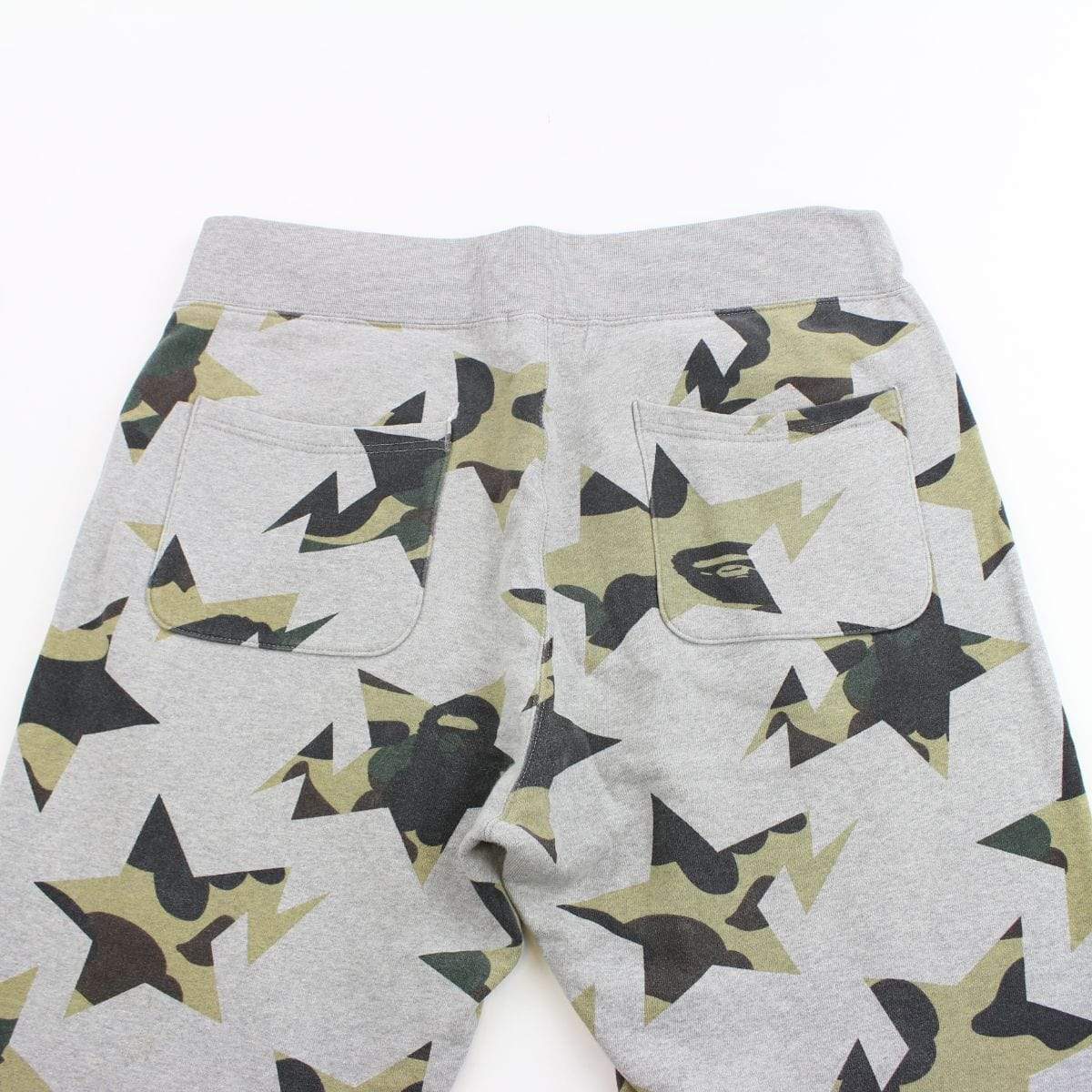 Bapesta Allover Green Camo pants Grey - SaruGeneral