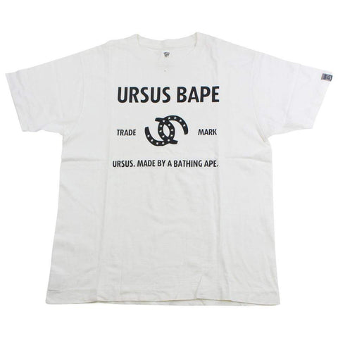 Bape Ursus Trademark Tee White