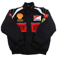 Veste de course Ferrari noire