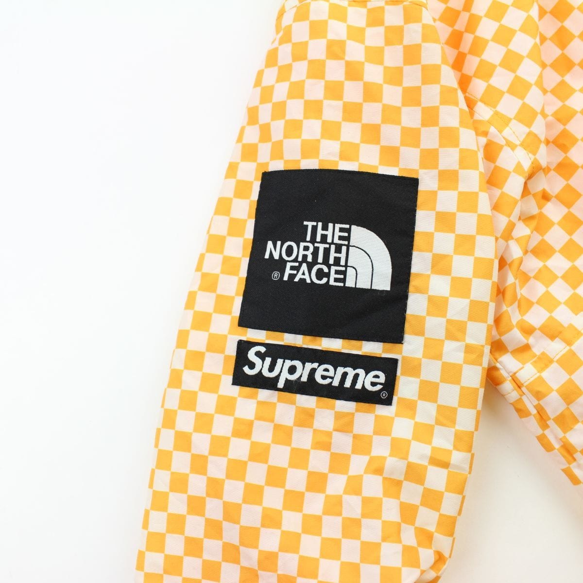 Supreme x TNF the north face checkered yellow 2012 - SaruGeneral