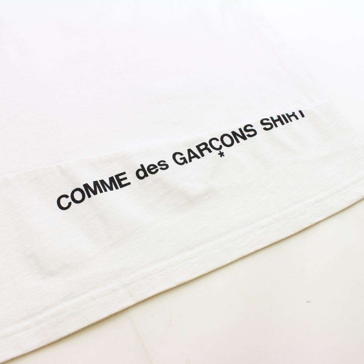 Supreme x CDG Comme Des Garcon Split box logo tee - SaruGeneral