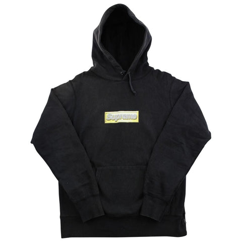 Supreme Bling Box Logo Hoodie Black