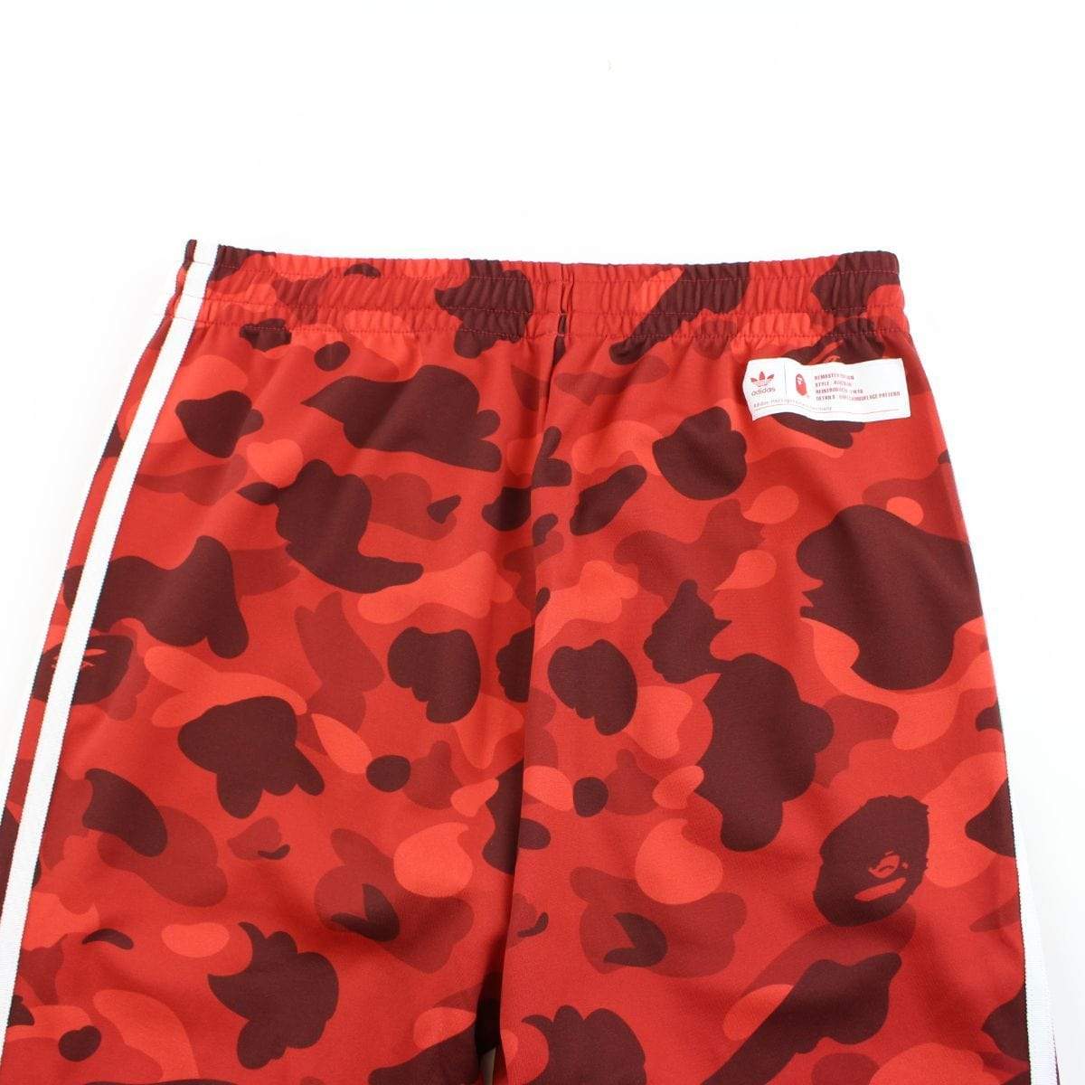 Bape Adidas Red Camo Track Pants - SaruGeneral