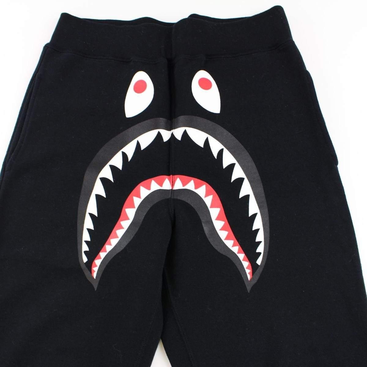 Bape Black space camo Shark Face Joggers Black - SaruGeneral