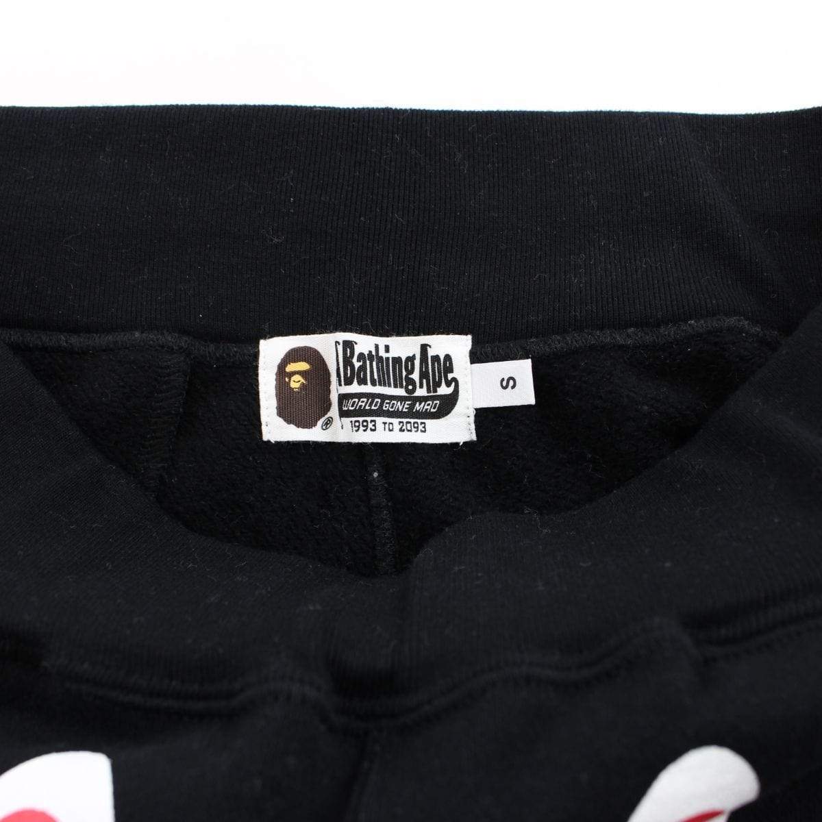 Bape Black space camo Shark Face Joggers Black - SaruGeneral