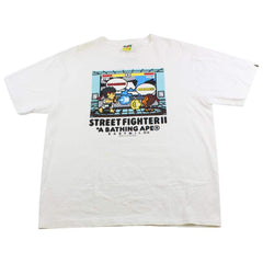 T-shirt Bape Streetfighter Baby Milo blanc