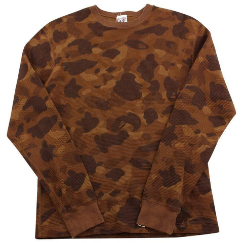 Bape Brown Camo Waffle LS