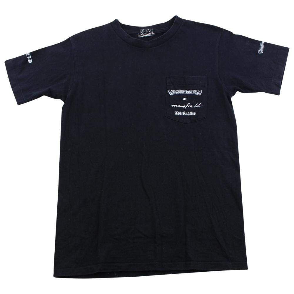 Chrome Hearts at Maxfield LA Logo Pocket Tee Black - SaruGeneral