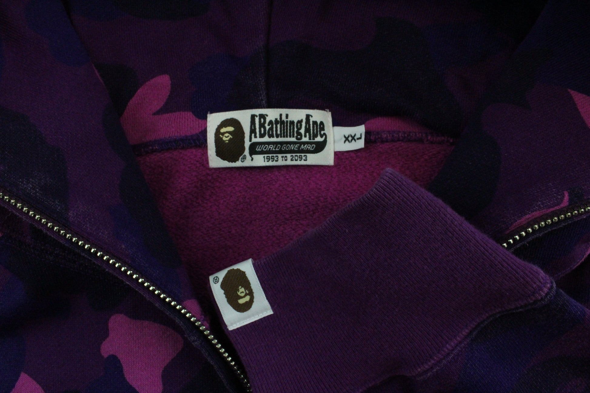 Bape Purple Camo pullover Shark - SaruGeneral