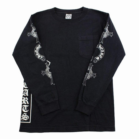 Chrome Hearts Side Logo LS Black