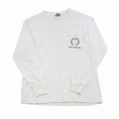 T-shirt à manches longues avec logo Chrome Hearts Los Angeles blanc