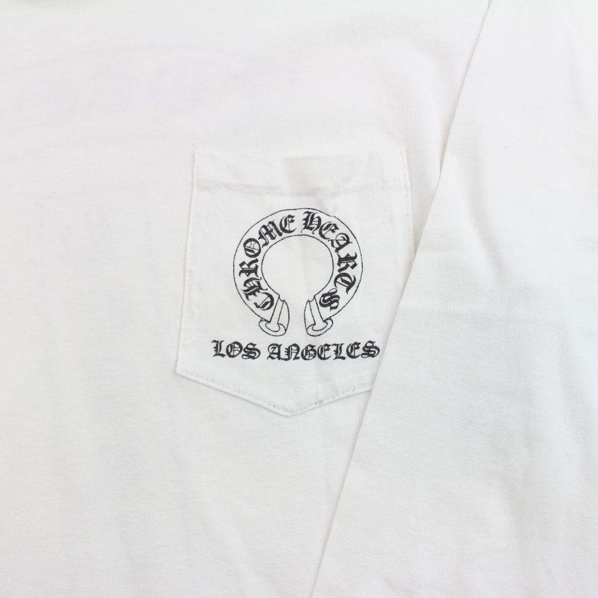 Chrome Hearts Los Angeles Logo LS White - SaruGeneral