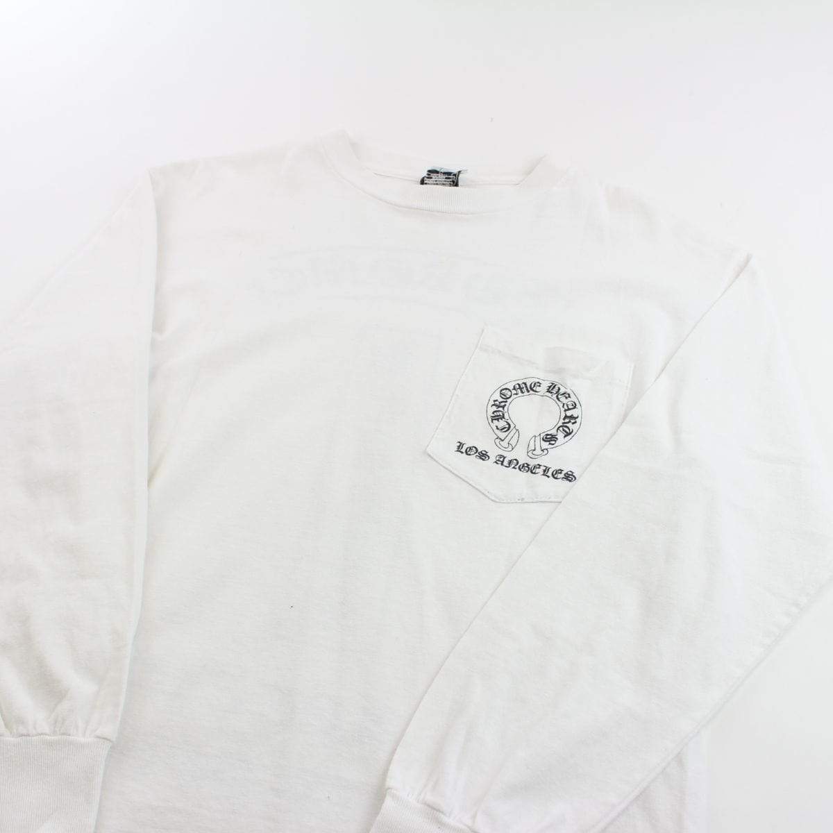 Chrome Hearts Los Angeles Logo LS White - SaruGeneral