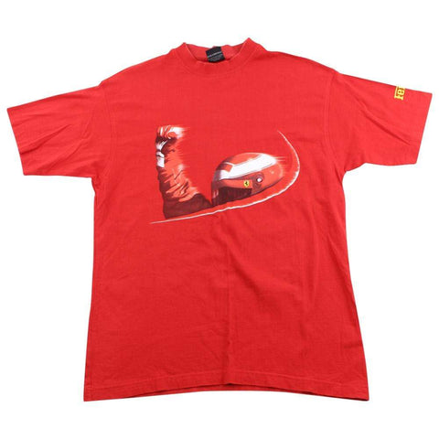 Ferrari Driver Logo Tee Red