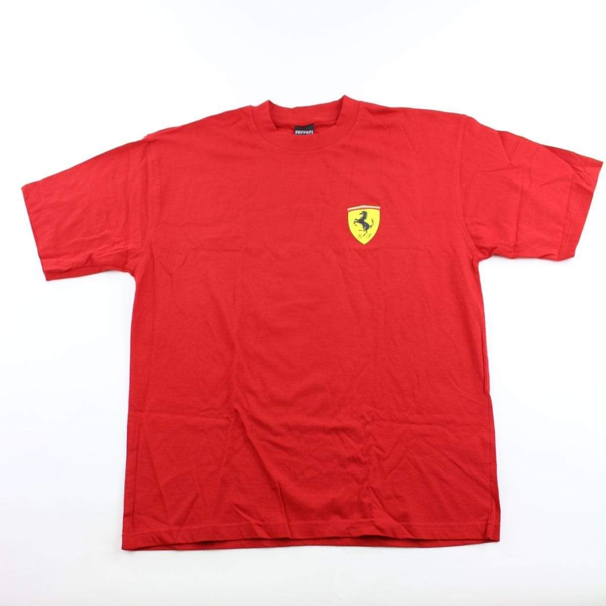 Ferrari Car Backprint Tee Red - SaruGeneral