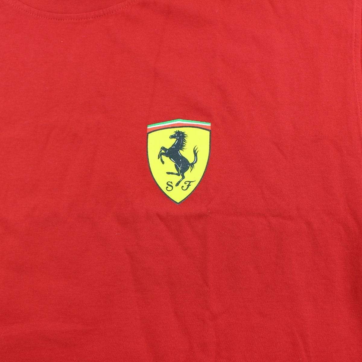 Ferrari Car Backprint Tee Red - SaruGeneral