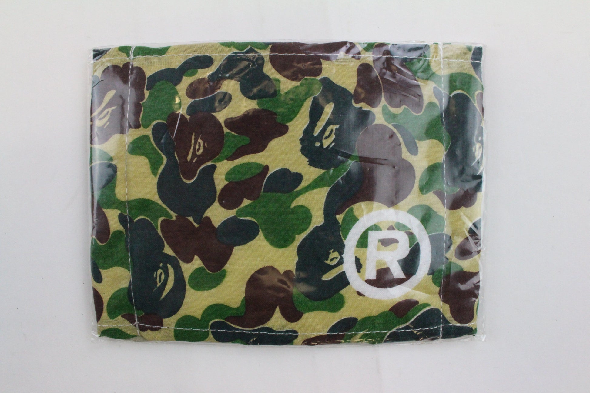 Bape abc Yellow Camo e mook Facemask - SaruGeneral